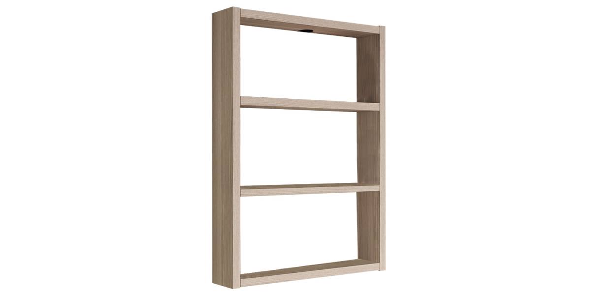 Ραφιέρα τοίχου Seraphim pakoworld oak 43.2x9x60εκ