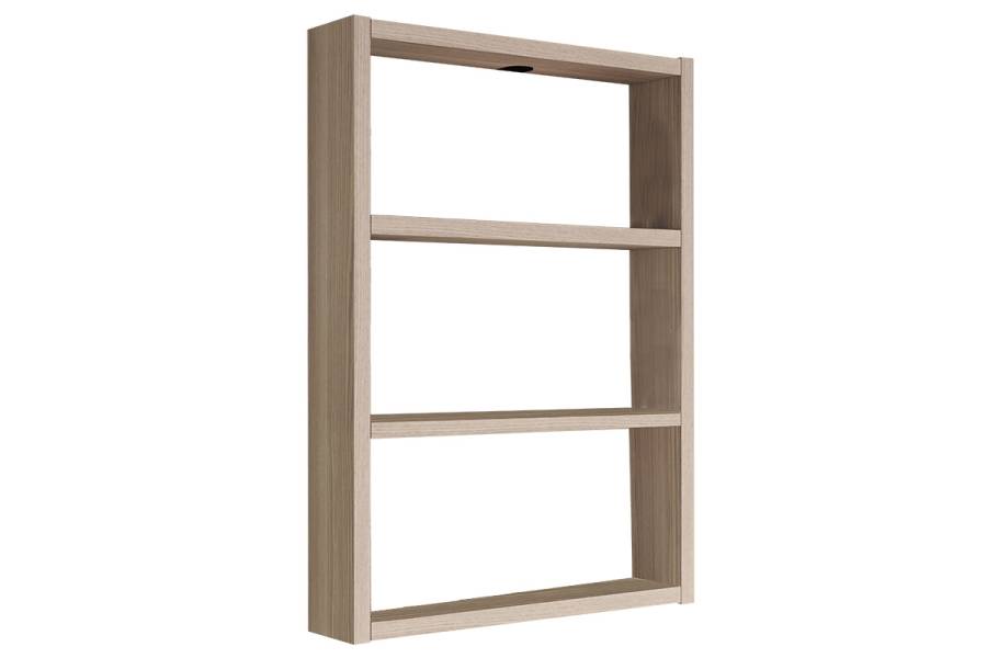 Ραφιέρα τοίχου Seraphim pakoworld oak 43.2x9x60εκ