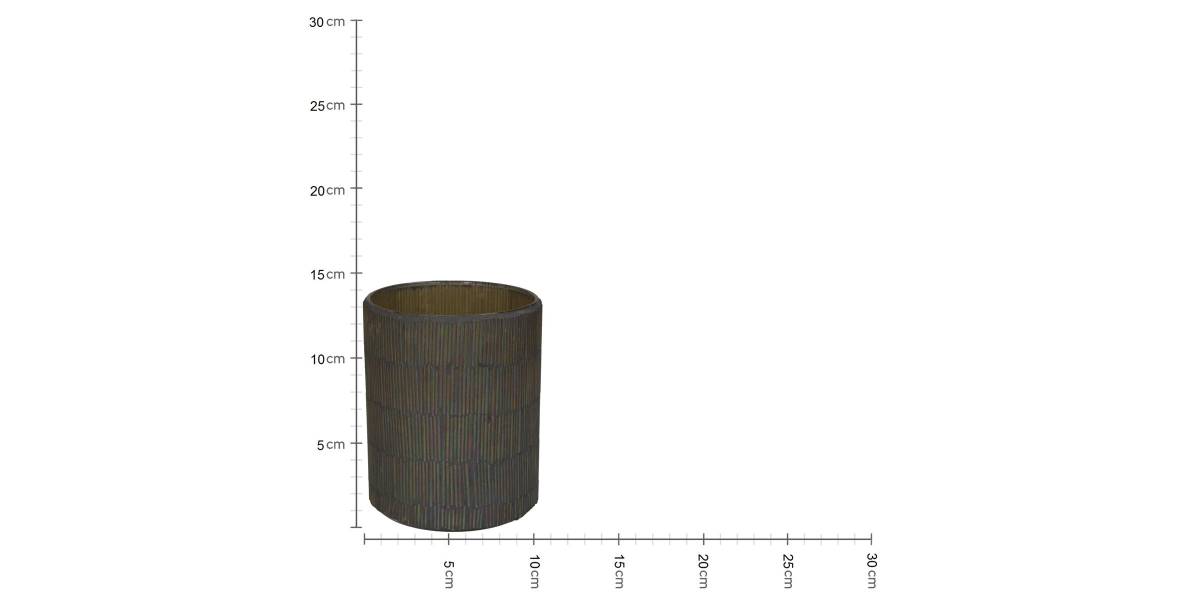 Κηροπήγιο ArteLibre Πολύχρωμο Γυαλί 10x10x13cm