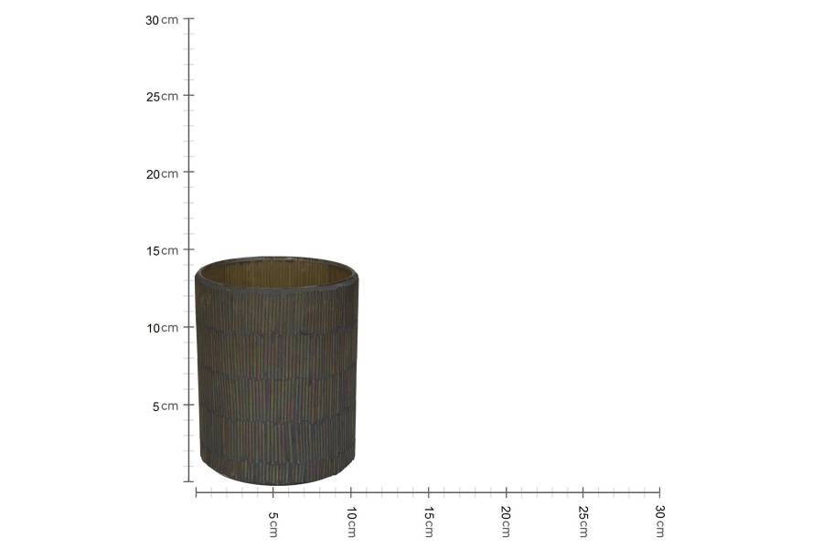 Κηροπήγιο ArteLibre Πολύχρωμο Γυαλί 10x10x13cm