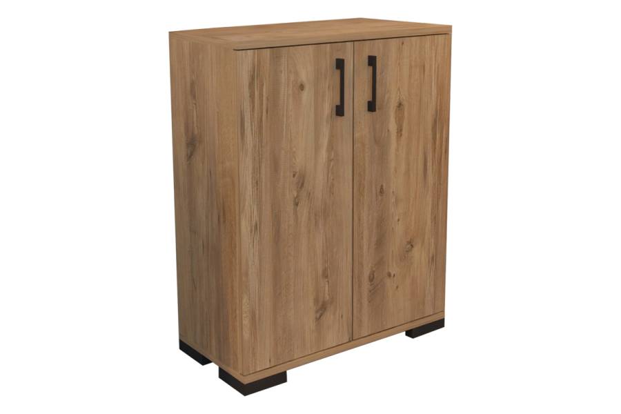 Ντουλάπι Yven pakoworld oak μελαμίνης 65x32x83εκ