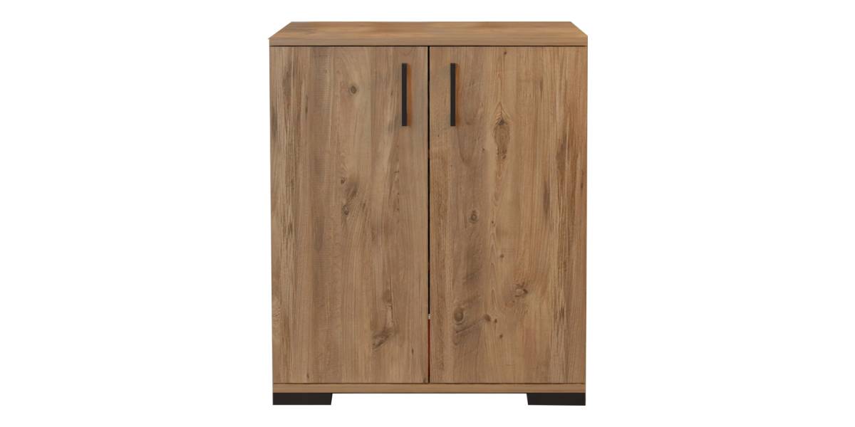 Ντουλάπι Yven pakoworld oak μελαμίνης 65x32x83εκ