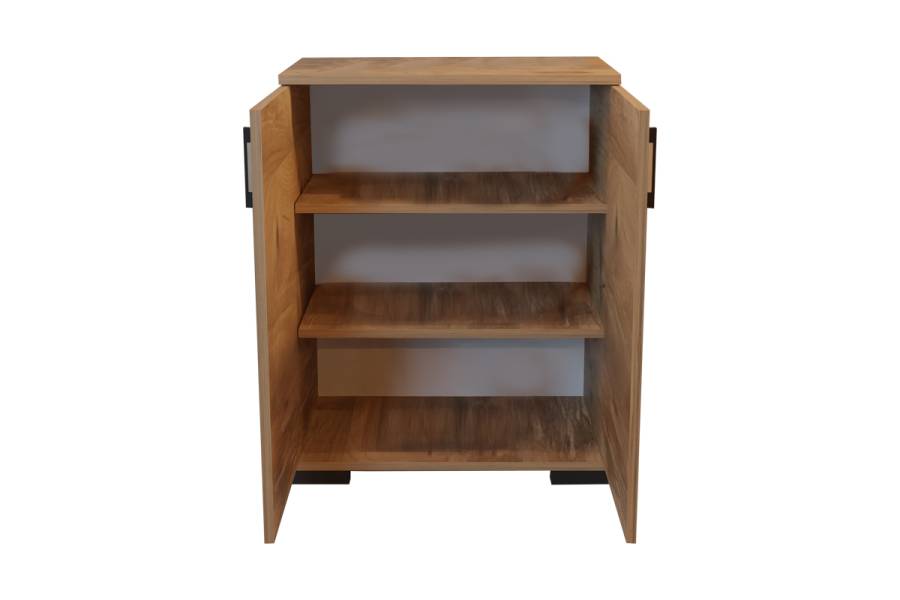 Ντουλάπι Yven pakoworld oak μελαμίνης 65x32x83εκ