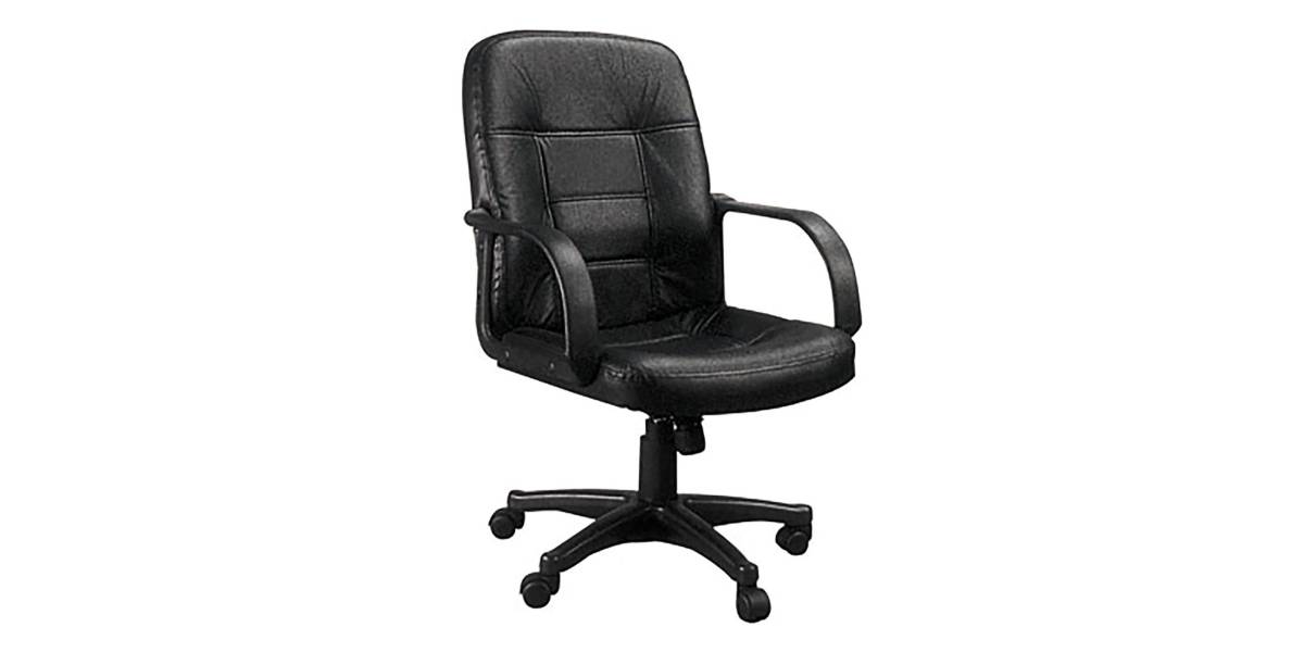 BF1300 Πολυθρόνα Γραφείου PU Μαύρο