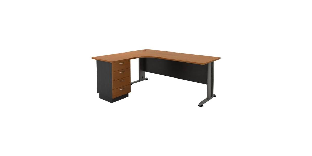 SUPERIOR COMPACT Αριστερή Γωνία - Απόχρωση Dark Grey - Cherry