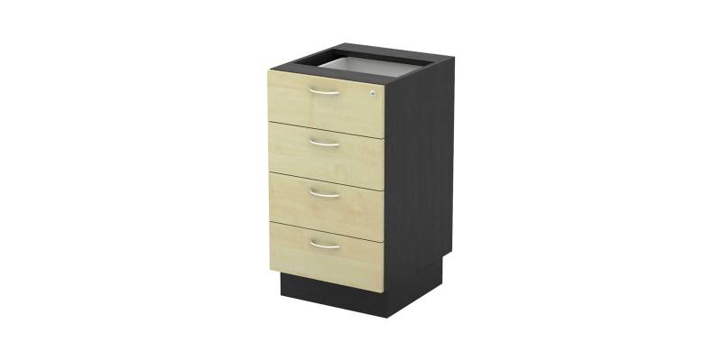 EXECUTIVE Συρταριέρα Επέκτασης Dark Grey - Beech