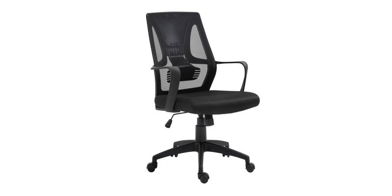 BF2960 Πολυθρόνα Γραφείου Mesh Μαύρο