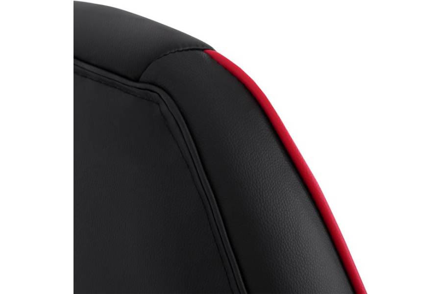 ΚΑΡΕΚΛΑ ΓΡΑΦΕΙΟΥ GAMING ARIS HM1007 BUCKET ΜΑΥΡΟ PU - ΚΟΚΚΙΝΗ ΡΙΓΑ 69x68x(119-127) εκ.