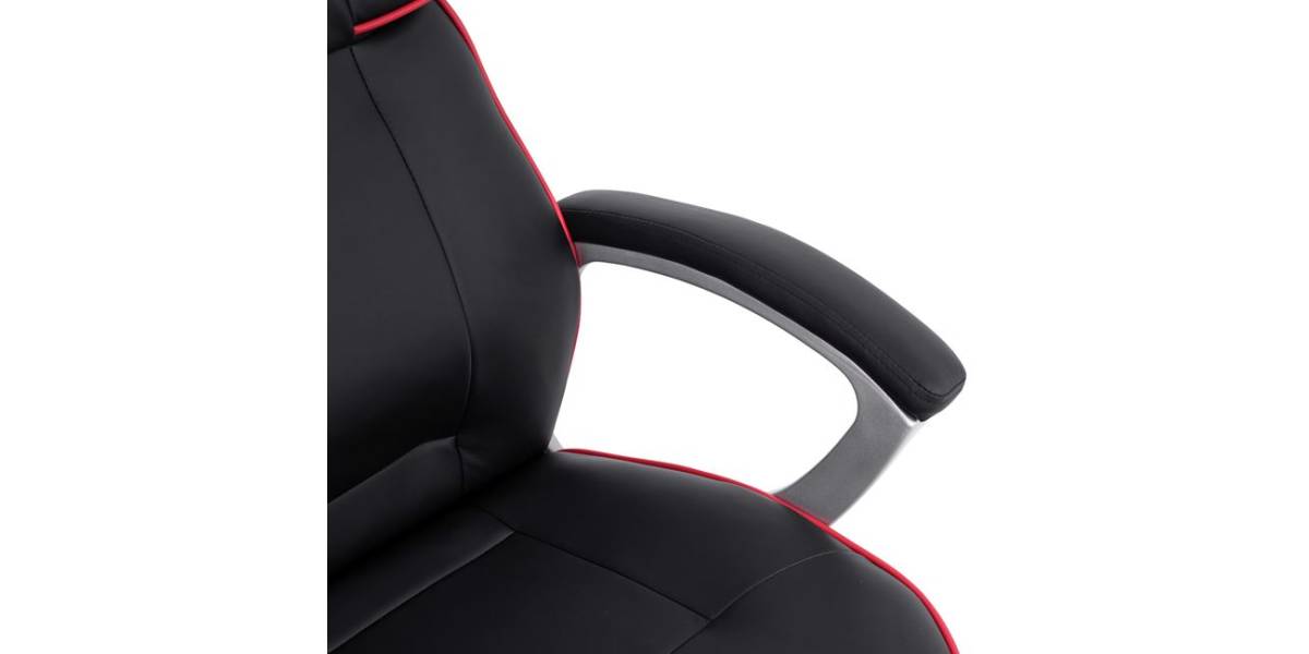 ΚΑΡΕΚΛΑ ΓΡΑΦΕΙΟΥ GAMING ARIS HM1007 BUCKET ΜΑΥΡΟ PU - ΚΟΚΚΙΝΗ ΡΙΓΑ 69x68x(119-127) εκ.