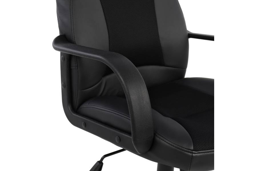 ΚΑΡΕΚΛΑ ΓΡΑΦΕΙΟΥ GAMING SIVIR HM1001.01 ΜΕ ΜΑΥΡΟ PU 59x 60x115 εκ.