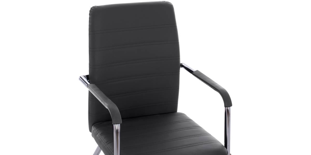 ΠΟΛΥΘΡΟΝΑ DALEY HM1021.01 ΜΕ ΜΠΡΑΤΣΑ ΜΑΥΡΟ PU 56x58x93 εκ.