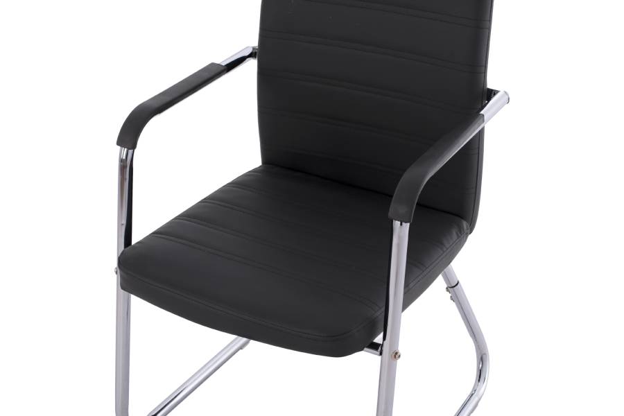 ΠΟΛΥΘΡΟΝΑ DALEY HM1021.01 ΜΕ ΜΠΡΑΤΣΑ ΜΑΥΡΟ PU 56x58x93 εκ.