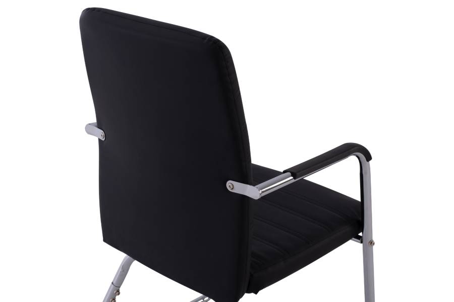 ΠΟΛΥΘΡΟΝΑ DALEY HM1021.01 ΜΕ ΜΠΡΑΤΣΑ ΜΑΥΡΟ PU 56x58x93 εκ.
