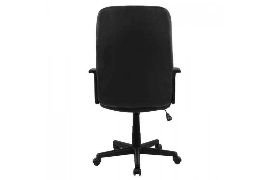 ΚΑΡΕΚΛΑ ΓΡΑΦΕΙΟΥ ΜΑΥΡΟ PU SIVANA 64x56x105-114Y εκ.HM1033