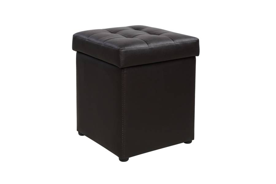 ΣΚΑΜΠΩ ΜΕ ΑΠΟΘΗΚΕΥΤΙΚΟ ΧΩΡΟ PU ΚΑΦΕ CUBE HM224.03 36,5x36,5x36Υεκ.
