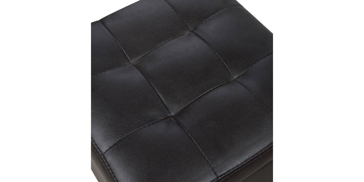 ΣΚΑΜΠΩ ΜΕ ΑΠΟΘΗΚΕΥΤΙΚΟ ΧΩΡΟ PU ΚΑΦΕ CUBE HM224.03 36,5x36,5x36Υεκ.
