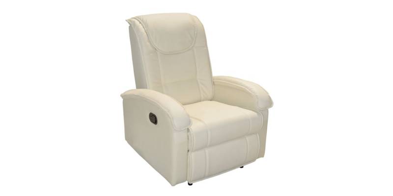 ΠΟΛΥΘΡΟΝΑ RELAX ΜΕ ΜΗΧΑΝΙΣΜΟ MASSAGE ROCCA HM0026.02 PU ΕΚΡΟΥ 80x96x97 εκ.