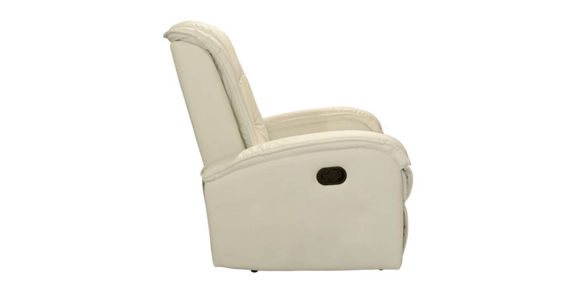 ΠΟΛΥΘΡΟΝΑ RELAX ΜΕ ΜΗΧΑΝΙΣΜΟ MASSAGE ROCCA HM0026.02 PU ΕΚΡΟΥ 80x96x97 εκ.