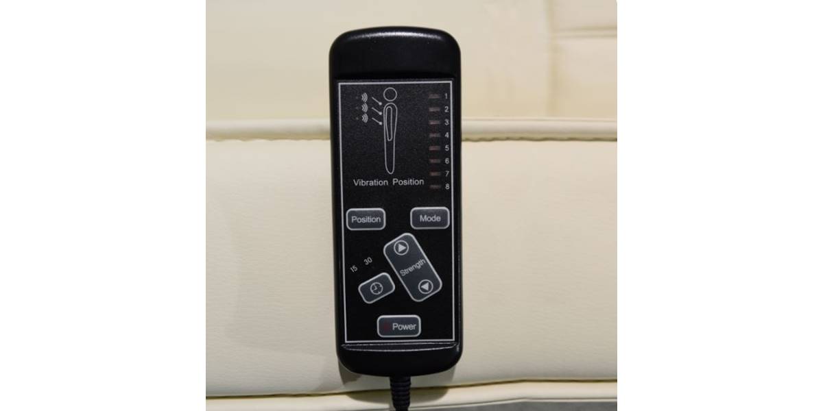 ΠΟΛΥΘΡΟΝΑ RELAX ΜΕ ΜΗΧΑΝΙΣΜΟ MASSAGE ROCCA HM0026.02 PU ΕΚΡΟΥ 80x96x97 εκ.