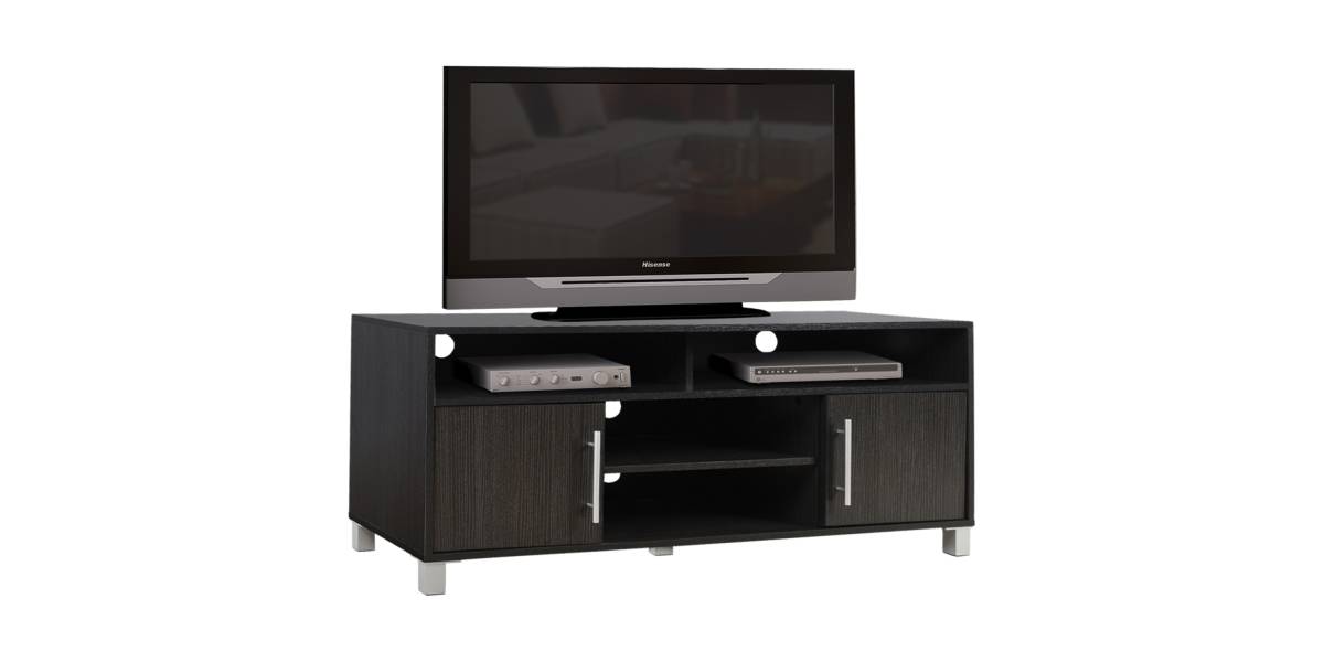 ΕΠΙΠΛΟ ΤΗΛΕΟΡΑΣΗΣ ΜΕΛΑΜΙΝΗΣ DANNA HM2202.01 ZEBRANO 120x40x54 εκ.