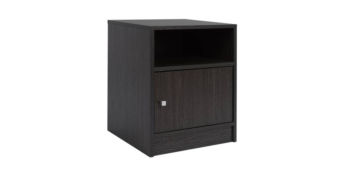 ΚΟΜΟΔΙΝΟ ΜΕΛΑΜΙΝΗΣ MALORY HM2205.01 ZEBRANO 40x40x50