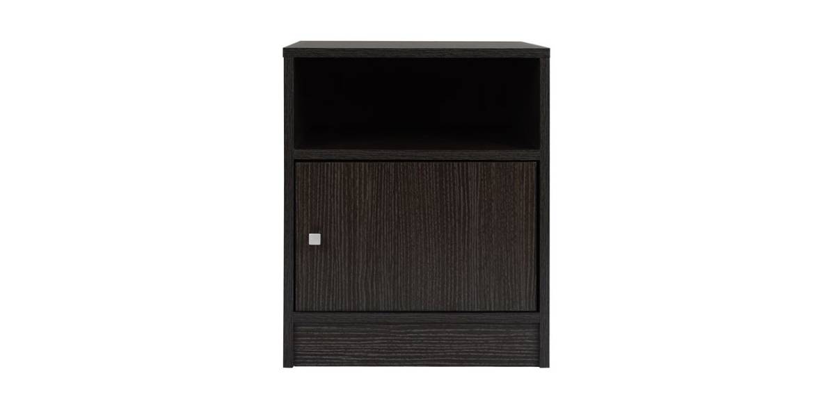 ΚΟΜΟΔΙΝΟ ΜΕΛΑΜΙΝΗΣ MALORY HM2205.01 ZEBRANO 40x40x50