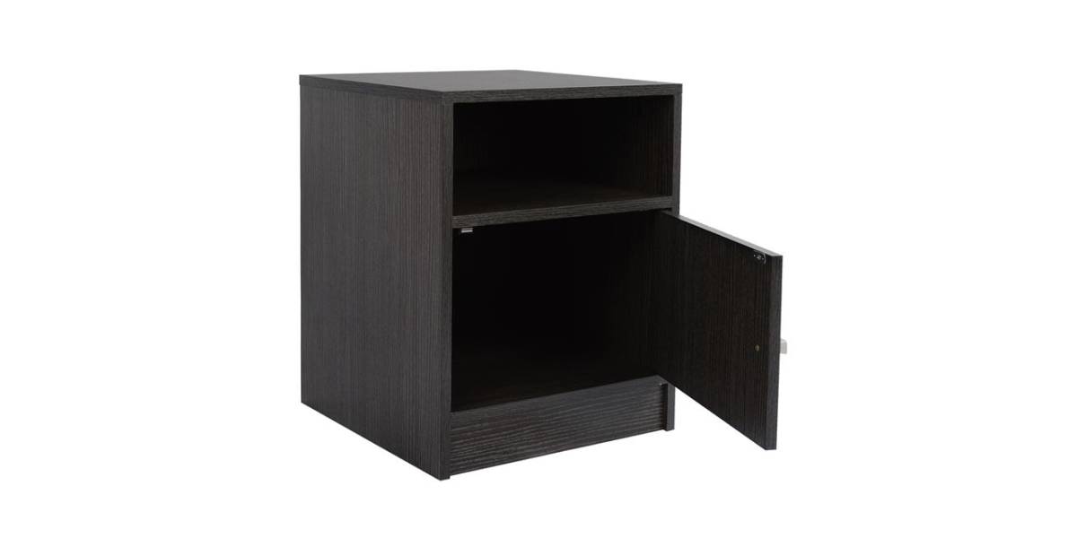 ΚΟΜΟΔΙΝΟ ΜΕΛΑΜΙΝΗΣ MALORY HM2205.01 ZEBRANO 40x40x50