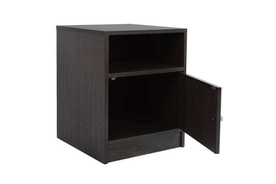 ΚΟΜΟΔΙΝΟ ΜΕΛΑΜΙΝΗΣ MALORY HM2205.01 ZEBRANO 40x40x50