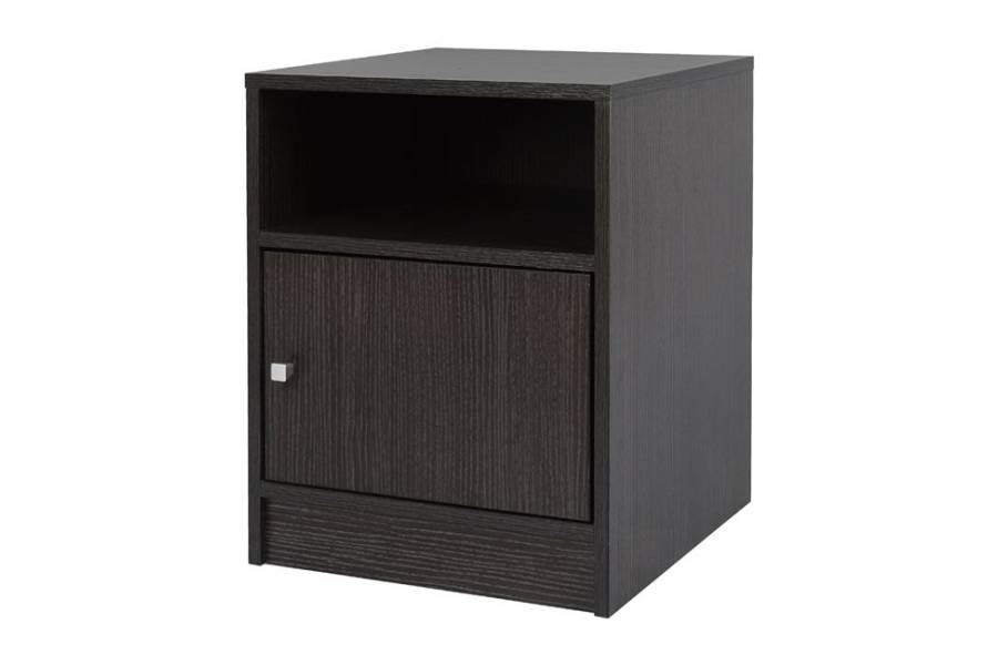 ΚΟΜΟΔΙΝΟ ΜΕΛΑΜΙΝΗΣ MALORY HM2205.01 ZEBRANO 40x40x50