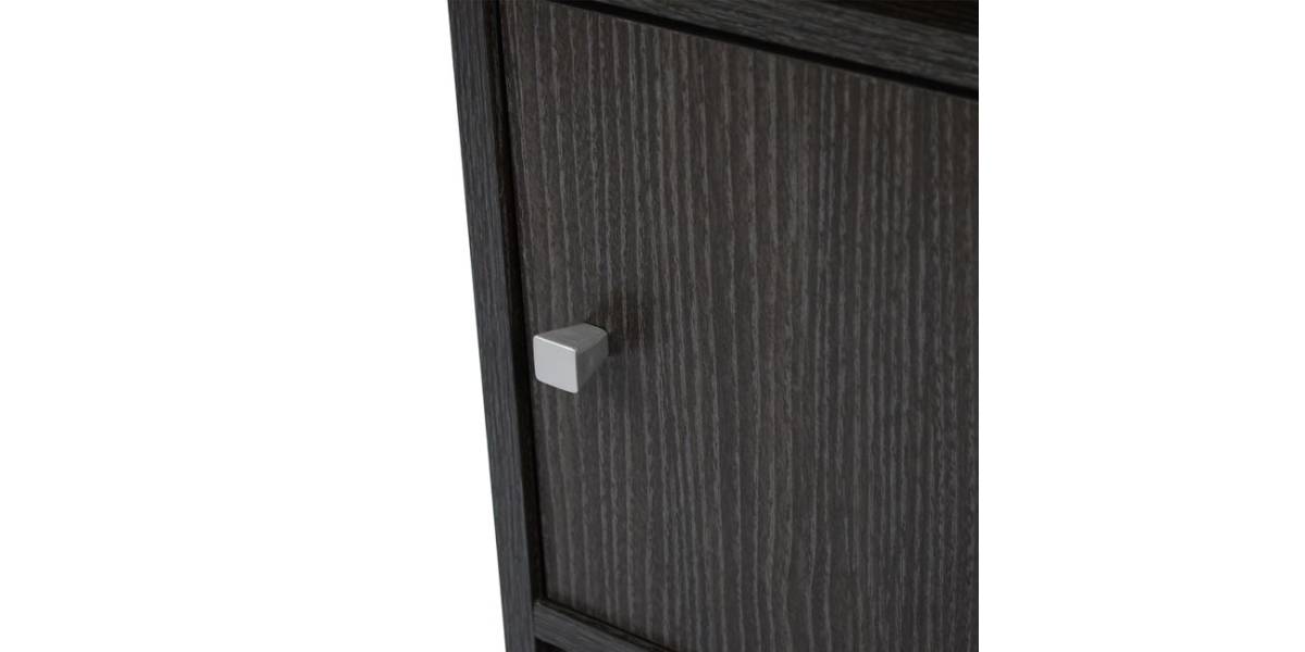 ΚΟΜΟΔΙΝΟ ΜΕΛΑΜΙΝΗΣ MALORY HM2205.01 ZEBRANO 40x40x50
