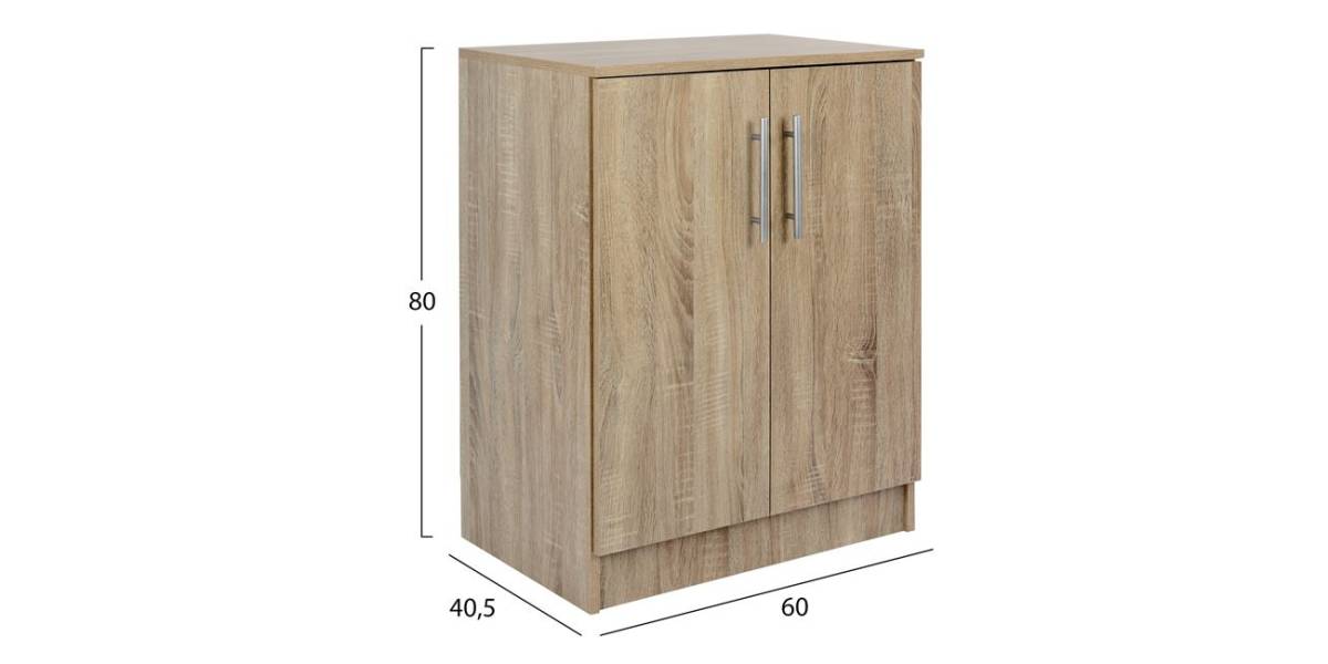 ΠΑΠΟΥΤΣΟΘΗΚΗ ΝΤΟΥΛΑΠΙ EMERIE HM2206.02 SONAMA 60X40,5X80 εκ.