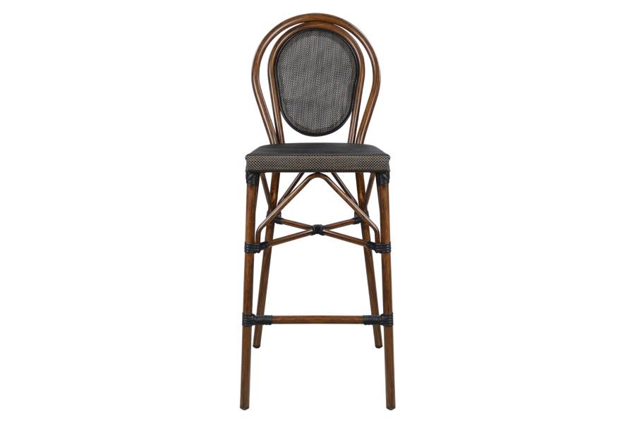 ΣΚΑΜΠΟ ΑΛΟΥΜΙΝΙΟΥ AZARIA HM5059 BAMBOO LOOK ΚΑΦΕ ΜΕ TEXTLINE 44x52x115Υεκ