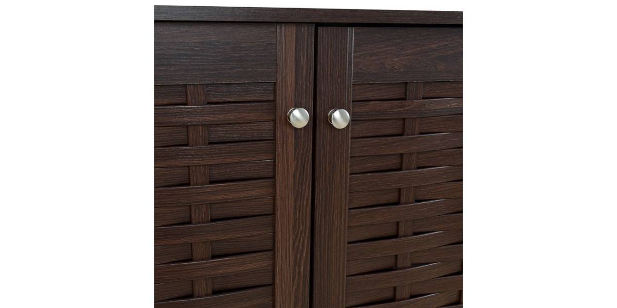 ΠΑΠΟΥΤΣΟΘΗΚΗ-ΝΤΟΥΛΑΠΙ ΞΥΛΙΝΗ CASSIOPE HM2208.01 WENGE 77Χ34Χ67.5Υεκ.