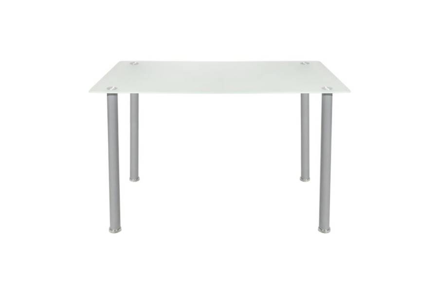 ΣΕΤ ΤΡΑΠΕΖΑΡΙΑ 5 ΤΜΧ ΤΡΑΠΕΖΙ ALAN 120Χ70Χ75 cm-KIM ΛΕΥΚΕΣ HM10062.01
