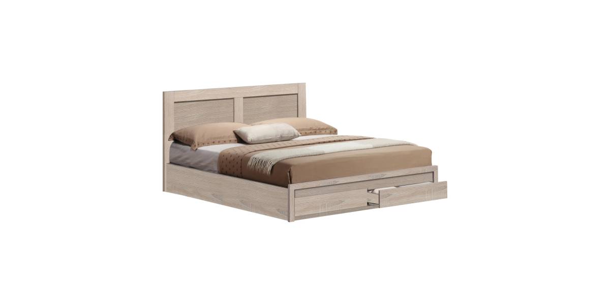 ΚΡΕΒΑΤΙ CAPRI HM312.02 ΜΕ 2 ΣΥΡΤΑΡΙΑ SONAMA ΓΙΑ ΣΤΡΩΜΑ 150X200εκ.