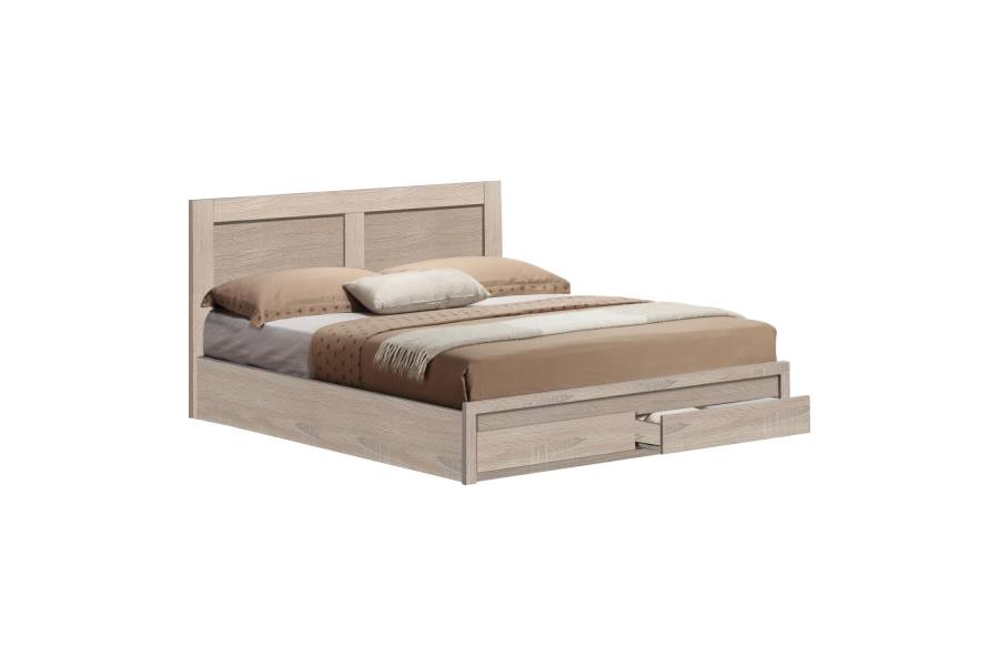 ΚΡΕΒΑΤΙ CAPRI HM312.02 ΜΕ 2 ΣΥΡΤΑΡΙΑ SONAMA ΓΙΑ ΣΤΡΩΜΑ 150X200εκ.