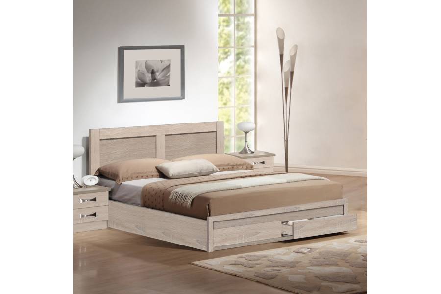 ΚΡΕΒΑΤΙ CAPRI HM312.02 ΜΕ 2 ΣΥΡΤΑΡΙΑ SONAMA ΓΙΑ ΣΤΡΩΜΑ 150X200εκ.