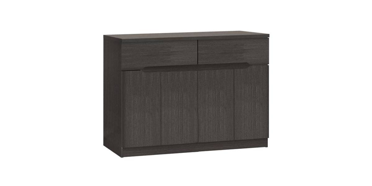 ΜΠΟΥΦΕΣ JOLENE HM2234.01 2 ΣΥΡΤΑΡΙΑ & 4 ΠΟΡΤΕΣ ZEBRANO 120X40X80εκ.