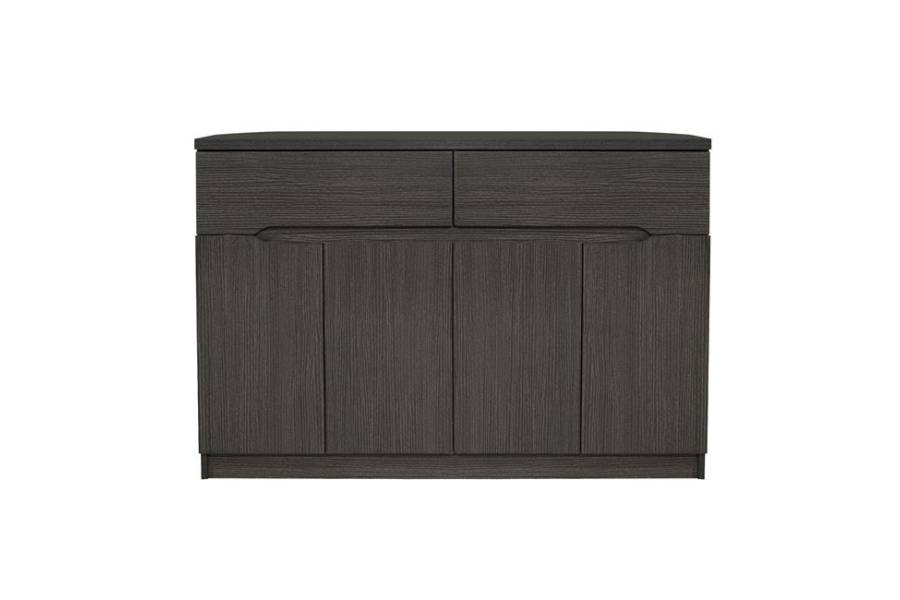 ΜΠΟΥΦΕΣ JOLENE HM2234.01 2 ΣΥΡΤΑΡΙΑ & 4 ΠΟΡΤΕΣ ZEBRANO 120X40X80εκ.