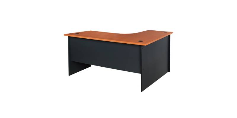 ΓΡΑΦΕΙΟ ΓΩΝΙΑ ΕΠΑΓΓΕΛΜΑΤΙΚΟ SIENNA 150Χ150Χ75εκ HM2019.03 ΚΕΡΑΣΙ