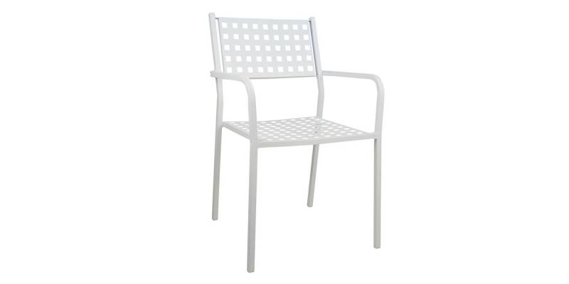 ΠΟΛΥΘΡΟΝΑ ΜΕΤΑΛΛΙΚΗ HM5031.02 ZETA ΣΕ ΛΕΥΚΟ ΧΡΩΜΑ 54x51x84 cm