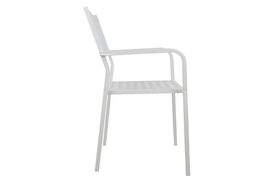 ΠΟΛΥΘΡΟΝΑ ΜΕΤΑΛΛΙΚΗ HM5031.02 ZETA ΣΕ ΛΕΥΚΟ ΧΡΩΜΑ 54x51x84 cm