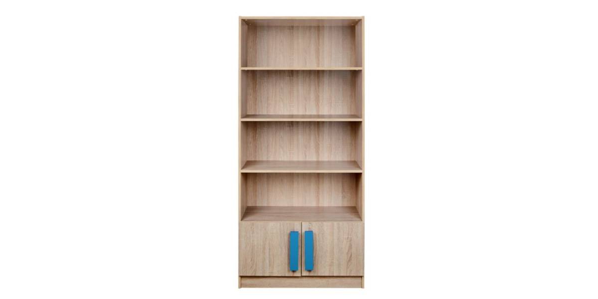 ΒΙΒΛΙΟΘΗΚΗ PLAYROOM SONAMA-ΣΙΕΛ HM10146.02 80X35X180εκ.