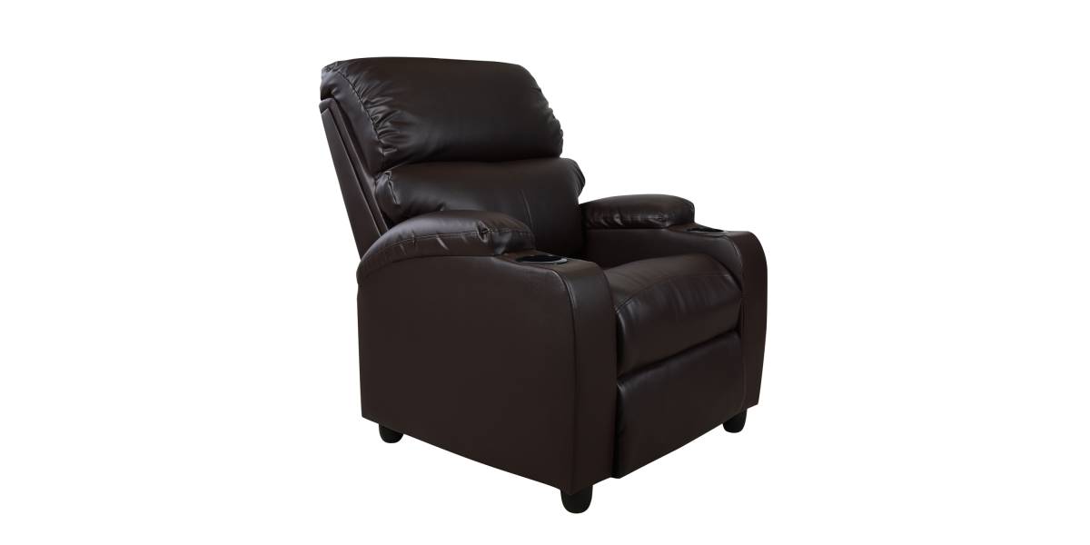 ΠΟΛΥΘΡΟΝΑ RELAX HM0122 PU ΚΑΦΕ 80x95x103Υ εκ.