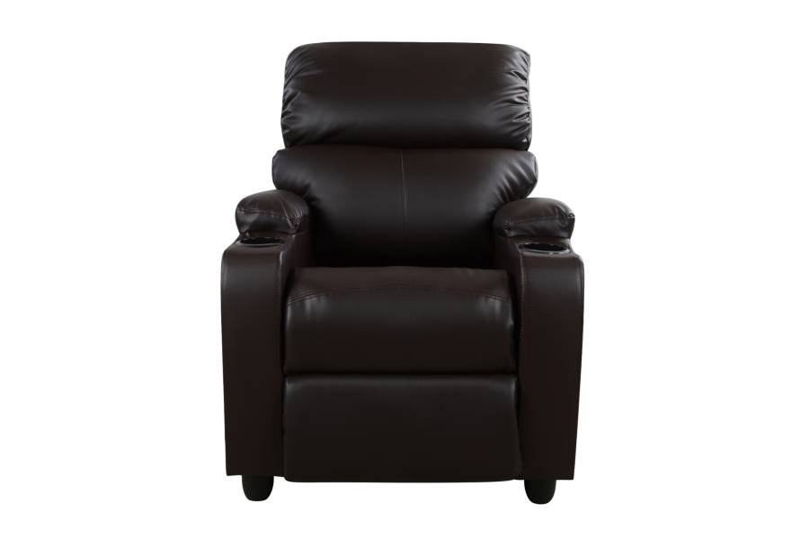 ΠΟΛΥΘΡΟΝΑ RELAX HM0122 PU ΚΑΦΕ 80x95x103Υ εκ.