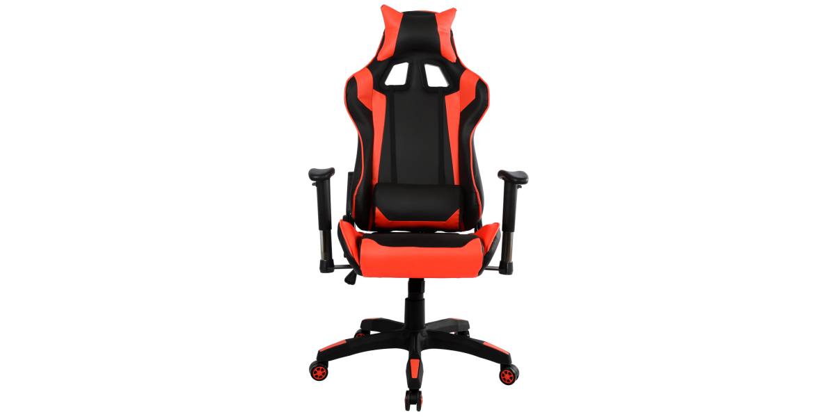 ΠΟΛΥΘΡΟΝΑ GAMING ZAYN HM1056.01 ΜΑΥΡΟ-ΚΟΚΚΙΝΟ PU 67x70x134 εκ.