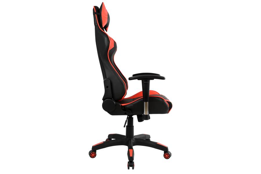 ΠΟΛΥΘΡΟΝΑ GAMING ZAYN HM1056.01 ΜΑΥΡΟ-ΚΟΚΚΙΝΟ PU 67x70x134 εκ.