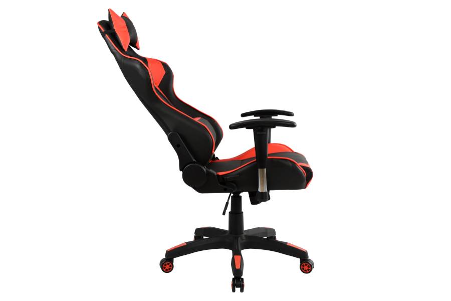 ΠΟΛΥΘΡΟΝΑ GAMING ZAYN HM1056.01 ΜΑΥΡΟ-ΚΟΚΚΙΝΟ PU 67x70x134 εκ.