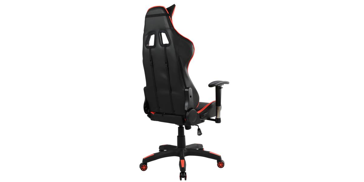 ΠΟΛΥΘΡΟΝΑ GAMING ZAYN HM1056.01 ΜΑΥΡΟ-ΚΟΚΚΙΝΟ PU 67x70x134 εκ.
