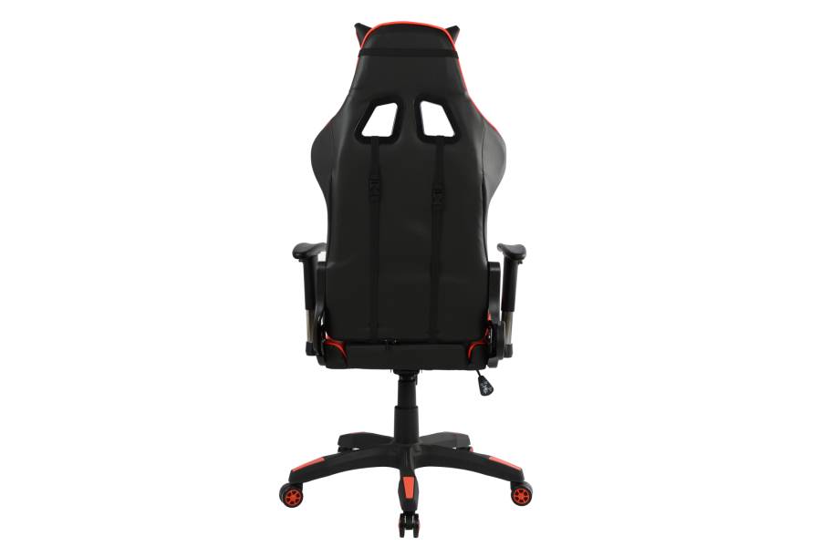 ΠΟΛΥΘΡΟΝΑ GAMING ZAYN HM1056.01 ΜΑΥΡΟ-ΚΟΚΚΙΝΟ PU 67x70x134 εκ.